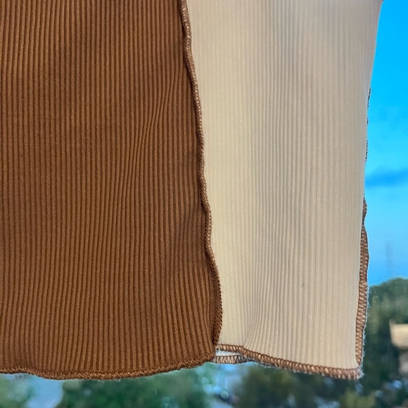 Colorblock cropped tank top from SHEIN - Picture 2 of 7